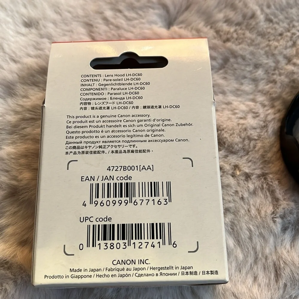 Canon LH-DC60 Lens Hood